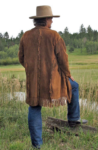 (image for) Deerskin Painted Metis Buckskin Scout Coat